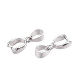 Pinch Bail 15mm Nickel 10/pk