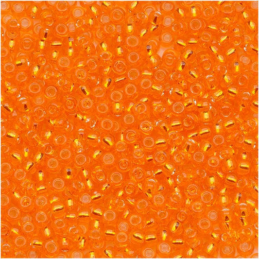 8/0 Toho Seed Beads #30B Silver Lined Hyacinth 8-9g Vial