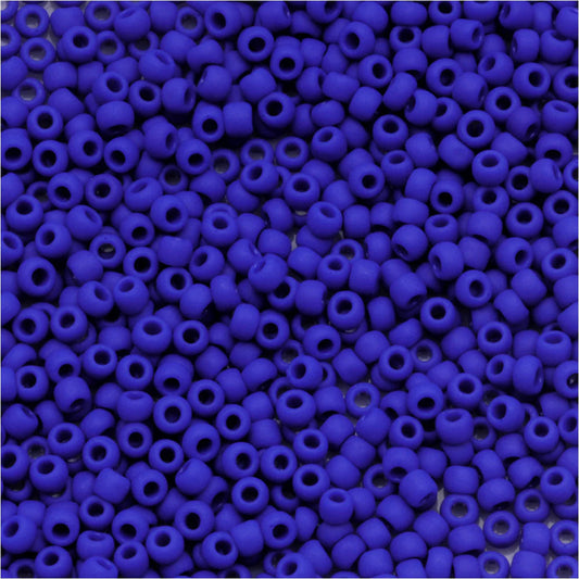 8/0 Toho #48F Frosted Navy Blue 8-9g Vial