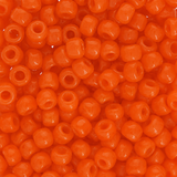 6/0 Toho Seed Beads #50a Opaque Orange 8-9g Vial