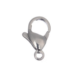 Fermoir Homard Acier Inoxydable 12mm 5/pk