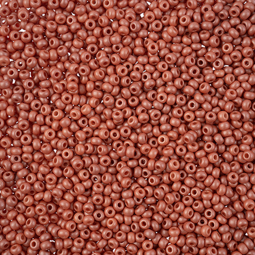 10/0 Czech Seed Beads #136 Permalux Light Brown 22g