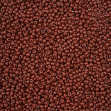 10/0 Czech Seed Beads #137 Permalux Brown 22g