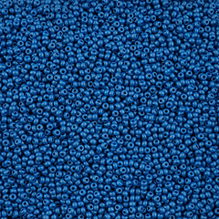 10/0 Czech Seed Beads #151 Permalux Blue 22g