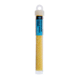 10/0 Czech Seed Beads #407 Pearl Dyed Yellow 22g