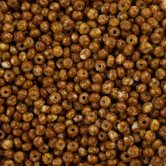 11/0 Czech Seed Beads #01522 Op Travertine White 23g