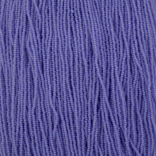11/0 Czech Seed Beads #43266 Alabaster Purple Solgel 6 Strand Hank