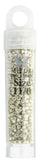 11/0 Delica Bead #1151 Silver Galvanized Semi-Matte 5.2g