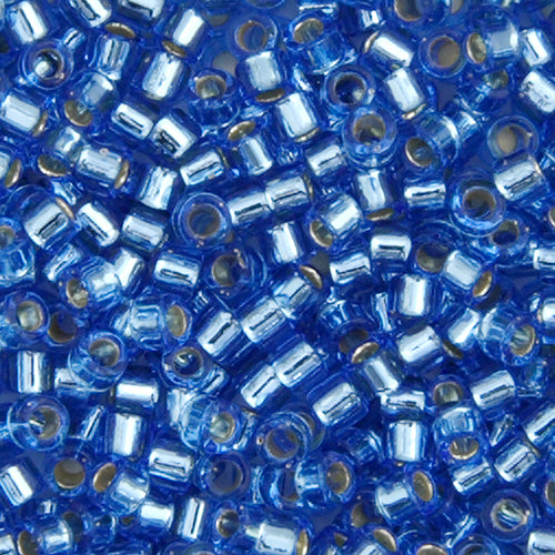 11/0 Delica Bead #1210 Silver Lined Blue Azure 5.2g