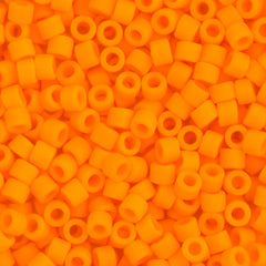 11/0 Delica Bead #1583 Op Orange Mandarin Matte 5.2g