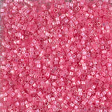 11/0 Delica Bead #1867 Silk Rose AB Inside Dyed 5.2g