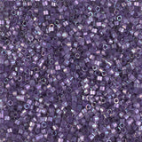11/0 Delica Bead #1881 Silk Dk Orchid AB Inside Dyed 5.2g