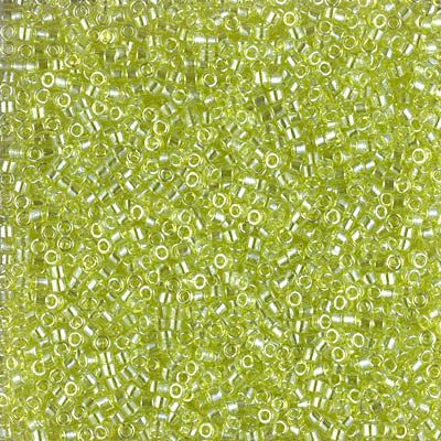 11/0 Delica Bead #1888 Tr Chartreuse Luster 5.2g