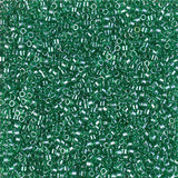11/0 Delica Bead #1889 Tr Green Luster 5.2g