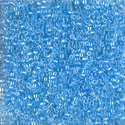 11/0 Delica Bead #1890 Tr Sky Blue Luster 5.2g
