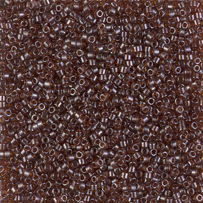 11/0 Delica Bead #1891 Tr Dark Topaz Luster 5.2g