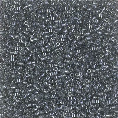 11/0 Delica Bead #1897 Tr Grey Luster 5.2g