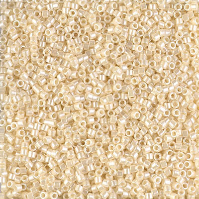11/0 Delica Bead #1900 Ceylon Crystal Ivory Luster 5.2g
