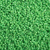 11/0 Delica Bead #2126 Op Duracoat Fiji Green Dyed 5.2g