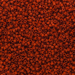 11/0 Delica Bead #2288 Frosted Glazed Red 5.2g