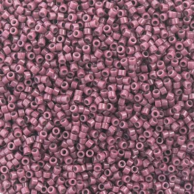 11/0 Delica Bead #2355 Op Duracoat Dusty Mauve Dyed 5.2g