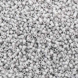 11/0 Delica Bead #2366 Op Duracoat Coin Grey Dyed 5.2g