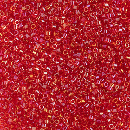 11/0 Delica Bead #2374 Fancy Lined Siam 5.2g