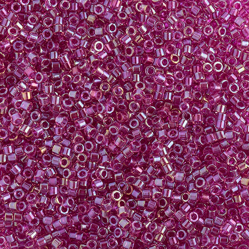 11/0 Delica Bead #2389 Fancy Lined Magenta 5.2g