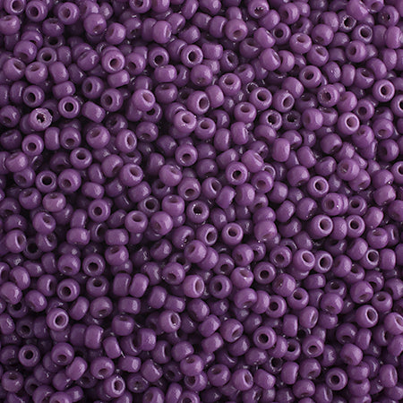 11/0 Miyuki Seed Beads #4490 Duracoat Dark Orchid 22g