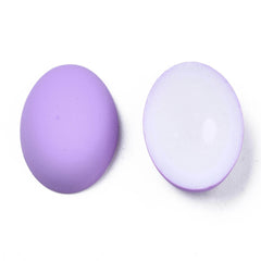18mm Pastel Orchid Oval Cabochons 10/pk
