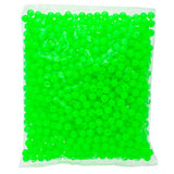 Perles Rondes En Plastique 6mm 1000/pk - Vert Fluorescent
