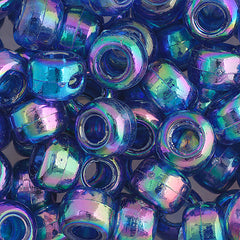 Pony Beads 100/pk - Dark Sapphire Iris