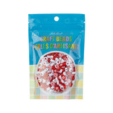 Craft Beads Plastic Disc 7mm Red Mix 72g