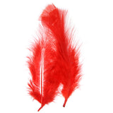 Marabou Feathers 5-7" Red 20g