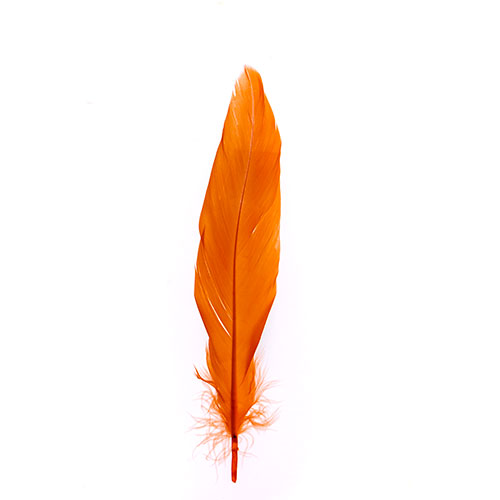 Goose Feathers 5-7" Orange 6g
