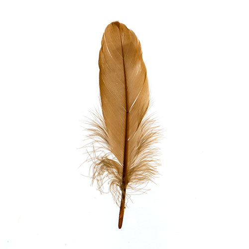 Goose Feathers 5-7" Brown 6g