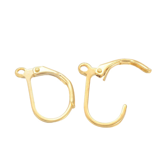 Lever Back Earrings 16x10mm 14kt Gold Filled 2/pk