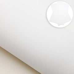 Faux Leather White 20x33cm Sheet
