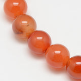 Carnelian Beads 10mm Round (Natural) 15-16" Strand