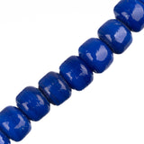 Glass Crow Beads 7x9mm Royal Blue 30/Strand