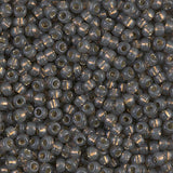 11/0 Miyuki Seed Beads #0650 Silver Lined Grey Alabaster 22g
