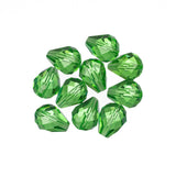 K9 Glass Teardrop Beads 8x6mm Erinite 10/pk