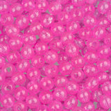 Round Plastic Beads 5mm Glow Pink Approx 1000/pk