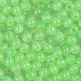 Round Plastic Beads 5mm Glow Green Approx 1000/pk