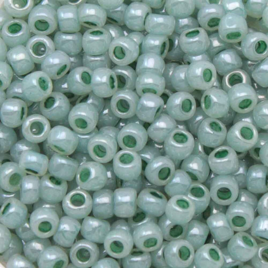 6/0 Toho Seed Beads #915 Ceylon Dark Seafoam 8-9g Vial