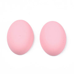 18mm Pastel Pink Oval Cabochons 10/pk