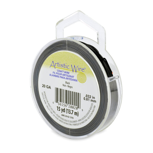 Artistic Wire 20g Black 15yd