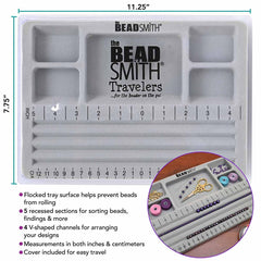 Travelers Mini Bead Board with Lid 11.25x7.75"