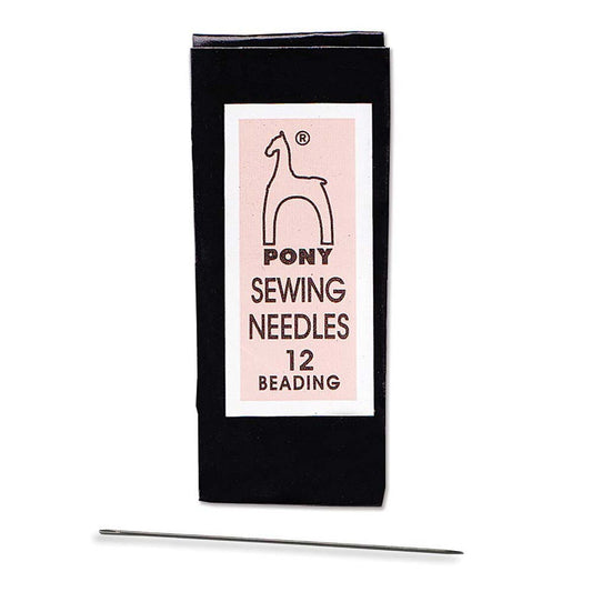 Pony Beading Needles #12 25/pk