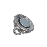 12mm Nickel Strass Fermoir Magnétique 1/pk